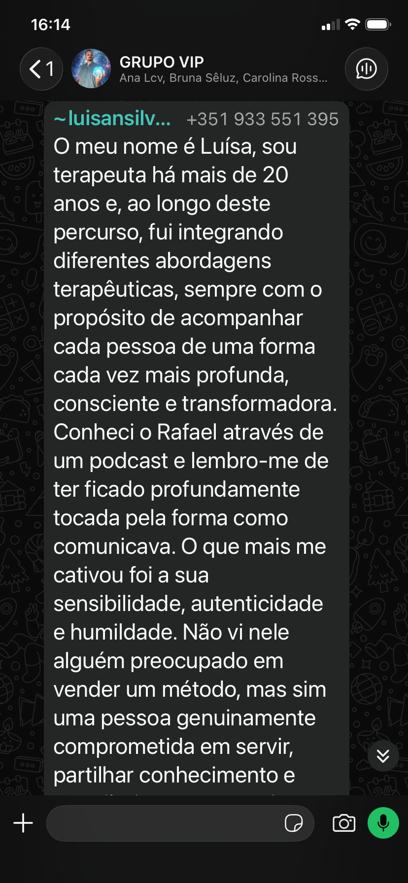 Depoimento real de aluno do Método LCV