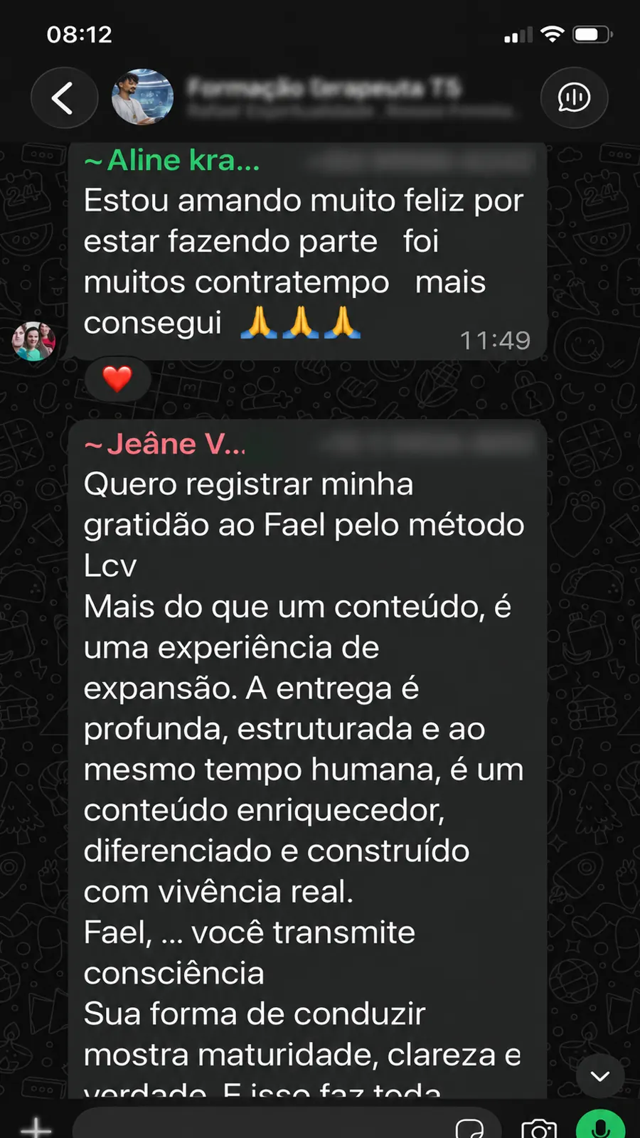 Depoimento real de aluno do Método LCV 5