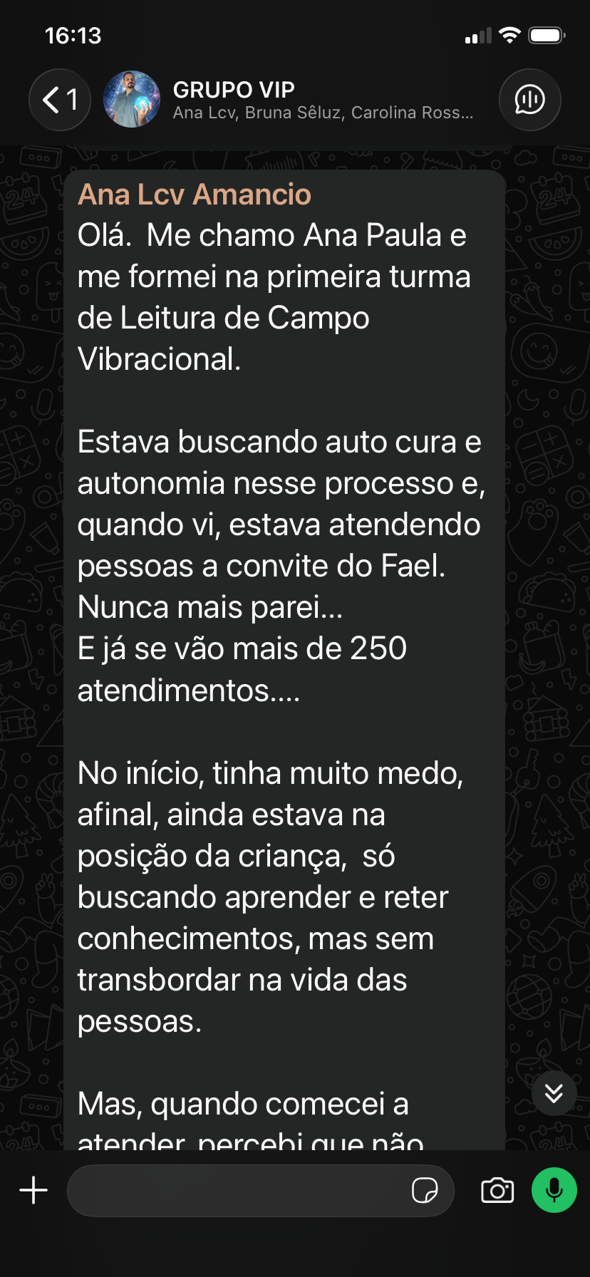 Depoimento real de aluno do Método LCV